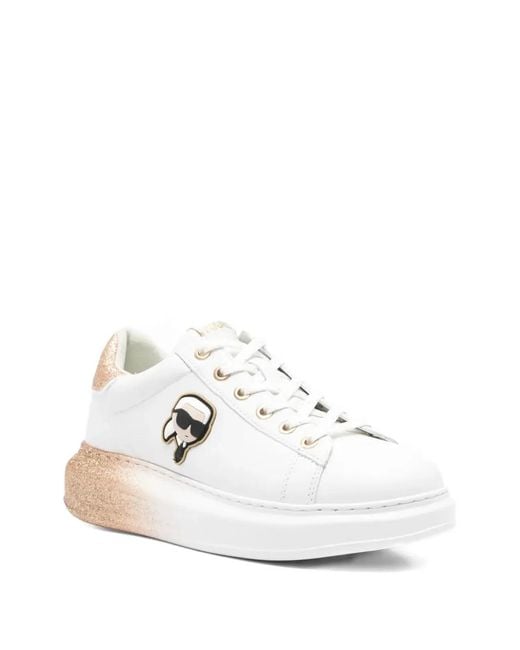 Karl Lagerfeld White Kapri Ombre Nft Lo Lace