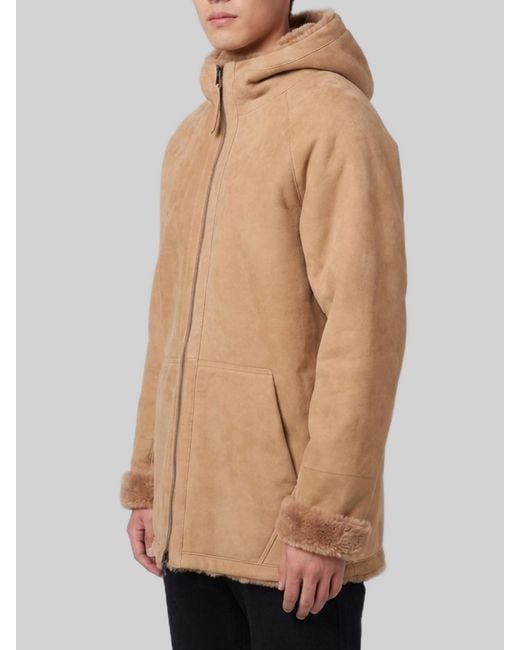 Salvatore Santoro Natural Reversible Midi Jacket for men