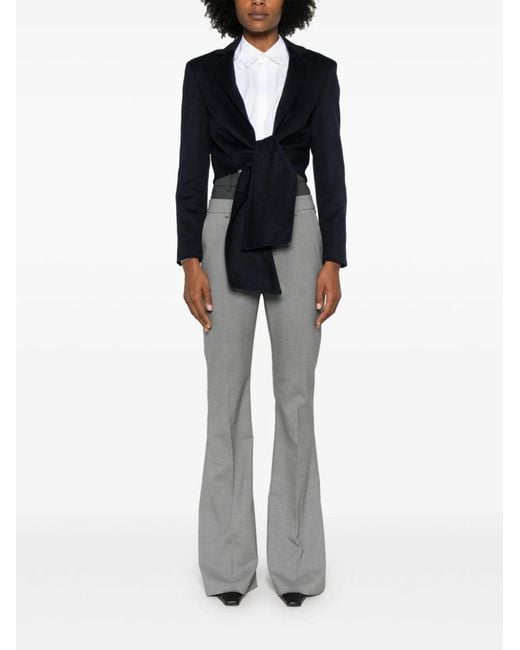 Max Mara Blue Wool Jacket