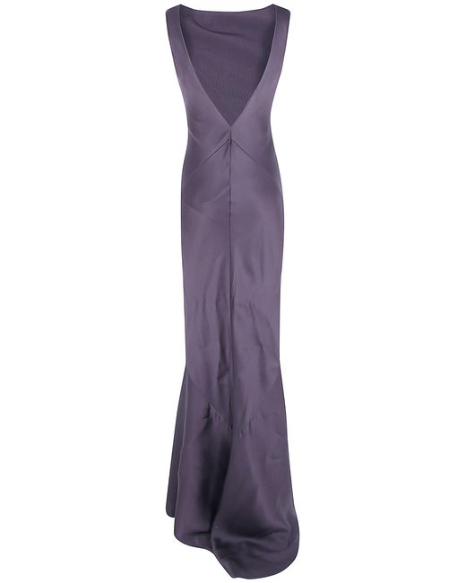 Max Mara Purple "M Serum" Long Dress