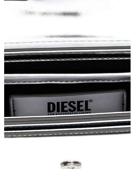 DIESEL Gray '1Dr' Shoulder Bag