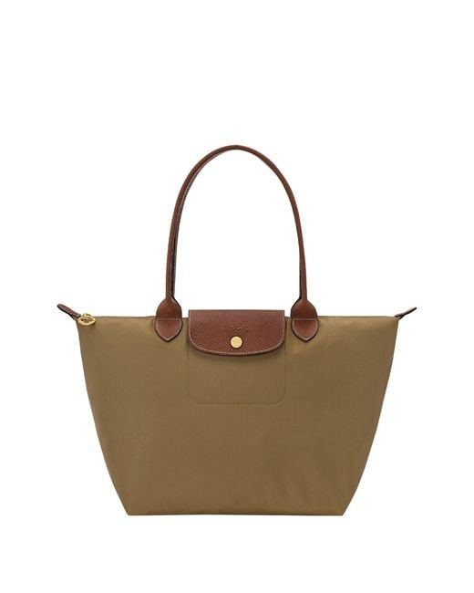 Longchamp Natural Le Pliage Original M Bag