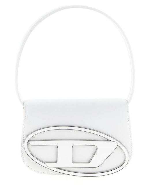 DIESEL White '1Dr' Shoulder Bag