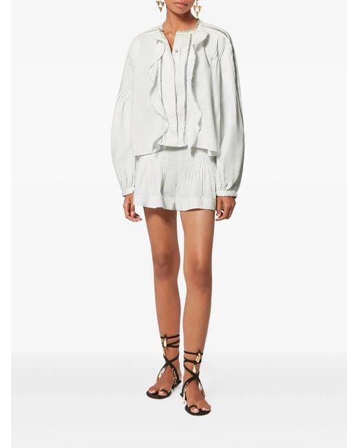 Isabel Marant White Cubraly Shirt
