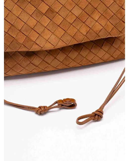 Bottega Veneta Brown Calfskin Giorno Tote Bag