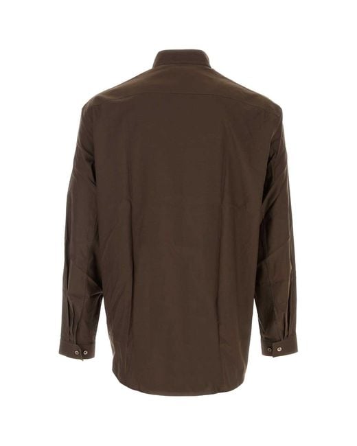 Lemaire Brown Vareuse Top Vareuse Top for men