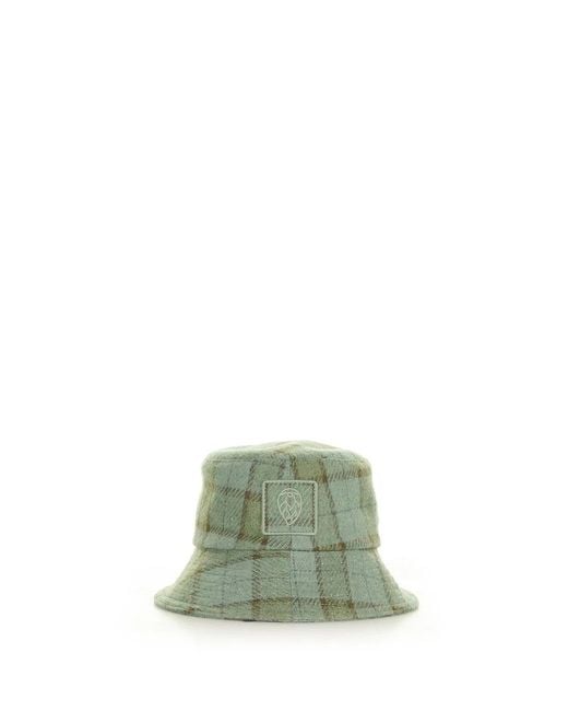 Helen Kaminski Green Wool Hat