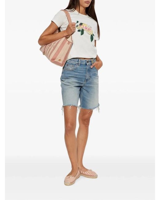 Chloé Pink Isla Espadrilles