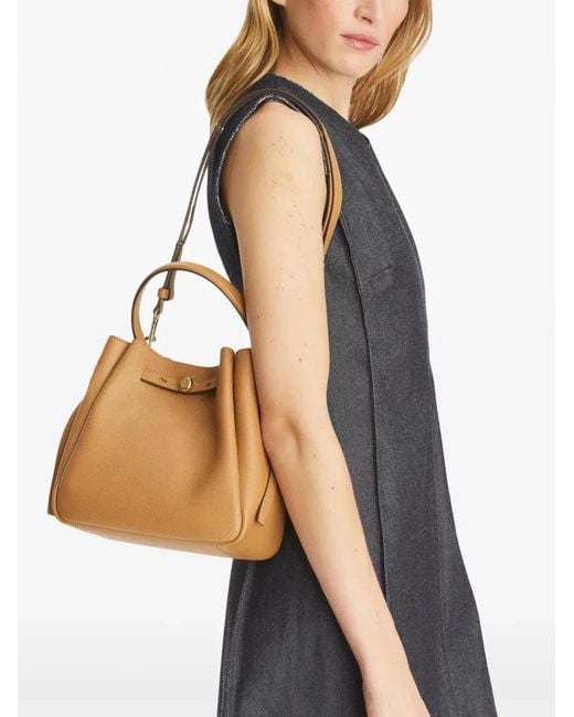 Tory Burch Metallic Leather Bag