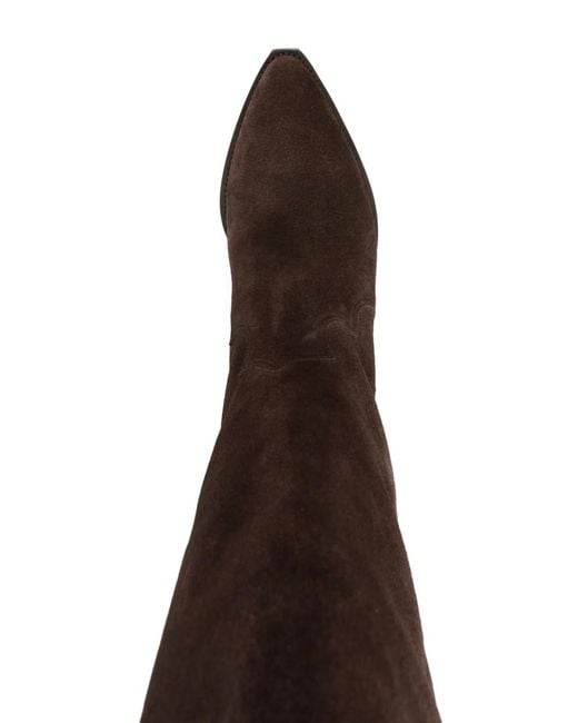 Isabel Marant Black Denvee Leather Boots