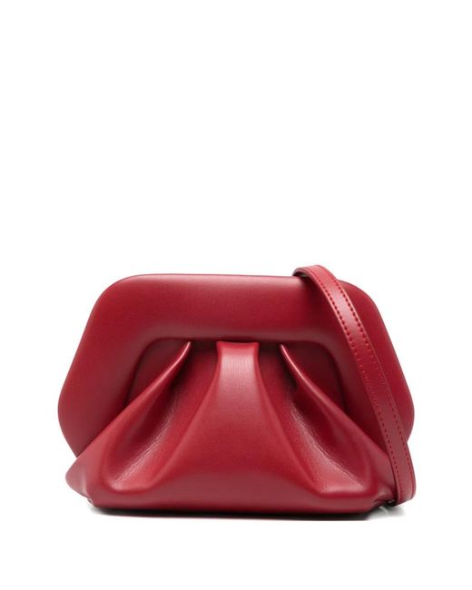 THEMOIRÈ Red Bios Small Vegan Leather Clutch