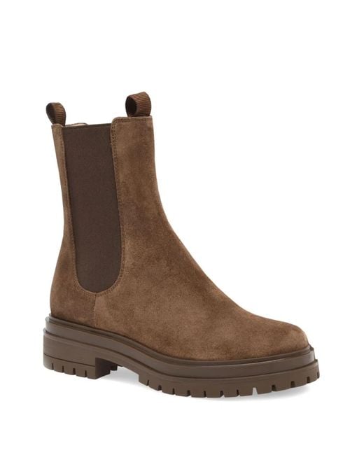 Gianvito Rossi Brown Stivali