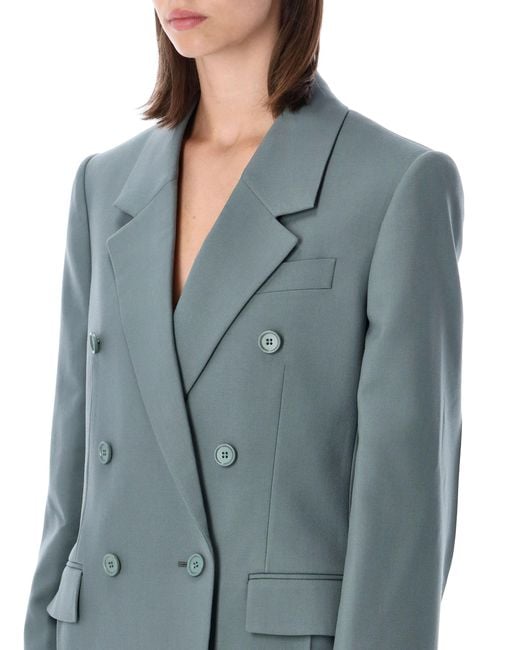 Chloé Blue Double Breast Jacket