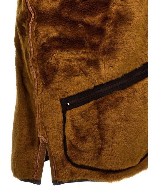 Barbour Brown Reversible Vest for men