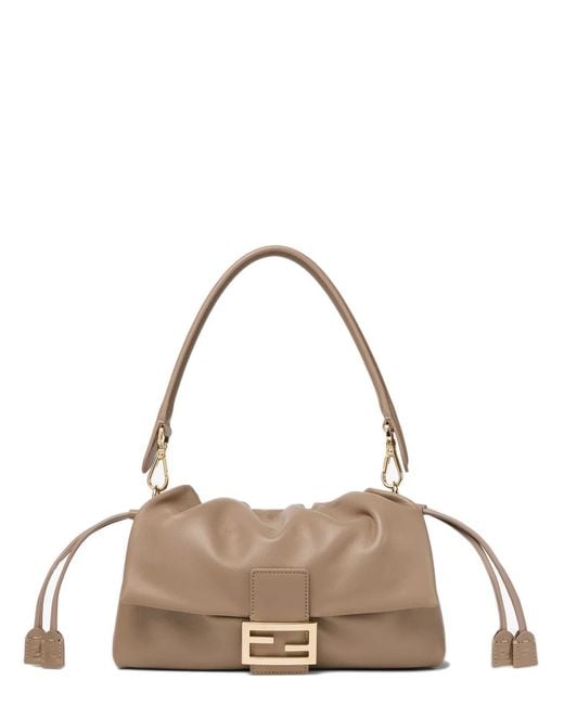 Fendi Natural Baguette Soft Medium