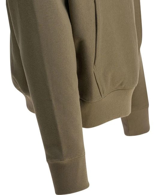 Stussy Green Stussy Cotton Sweatshirt for men