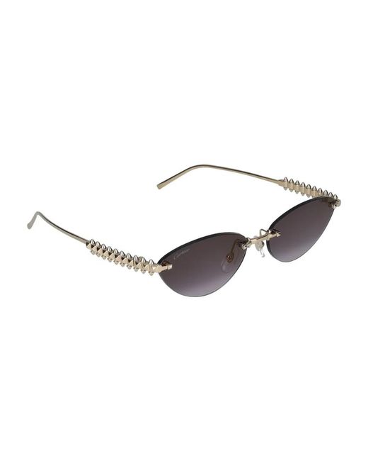 Cartier Metallic Sunglasses Ct0543S 001/16/140