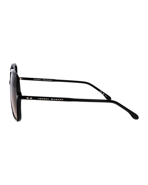 Isabel Marant Brown Acetate Sunglasses