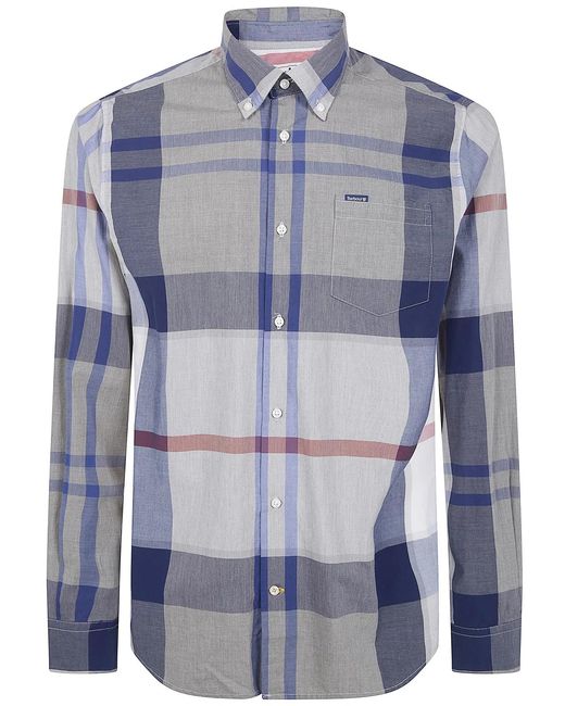 Barbour Blue "Harris" Tailored Shirt for men