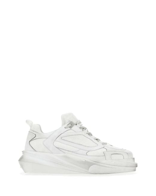 1017 ALYX 9SM White Leather Hiking Sneakers