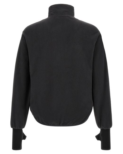Entire studios Black 'Shell Fleece Pullover' Fleece Sweatshirt for men