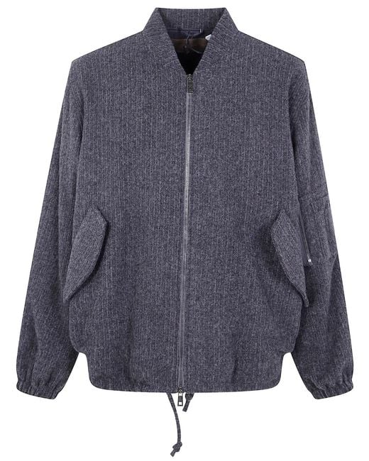 Giorgio Brato Blue Nabuk Lamb Shirt Jacket for men