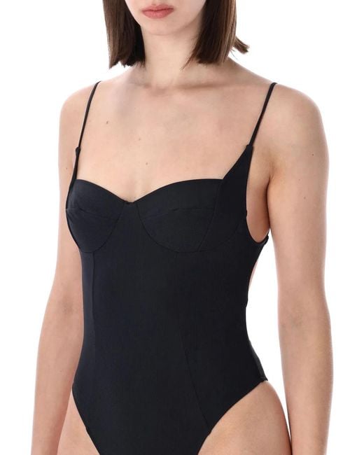 BELAMER Blue Nina Textured One Piece
