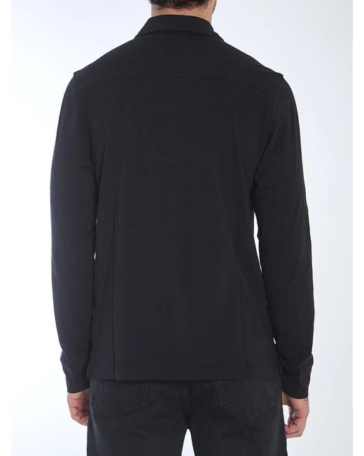 James Perse Blue Cotton Shirt for men