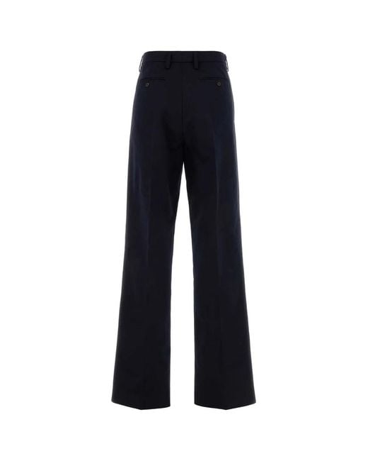 Prada Blue Pantaloni