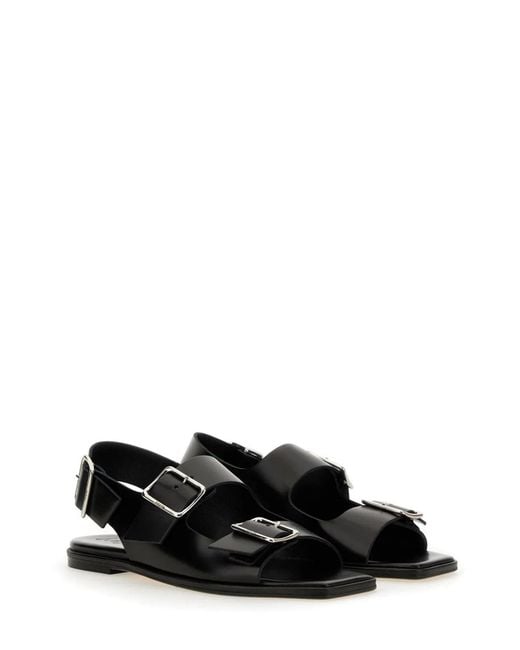 Aeyde Black Tekla" Sandal