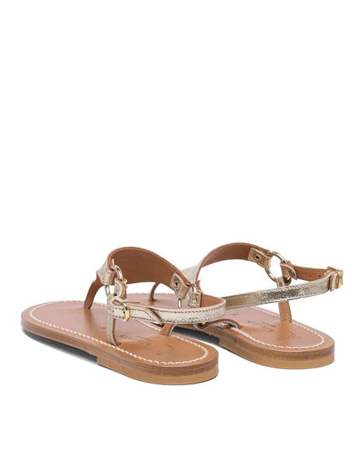 K. Jacques Brown Sandals