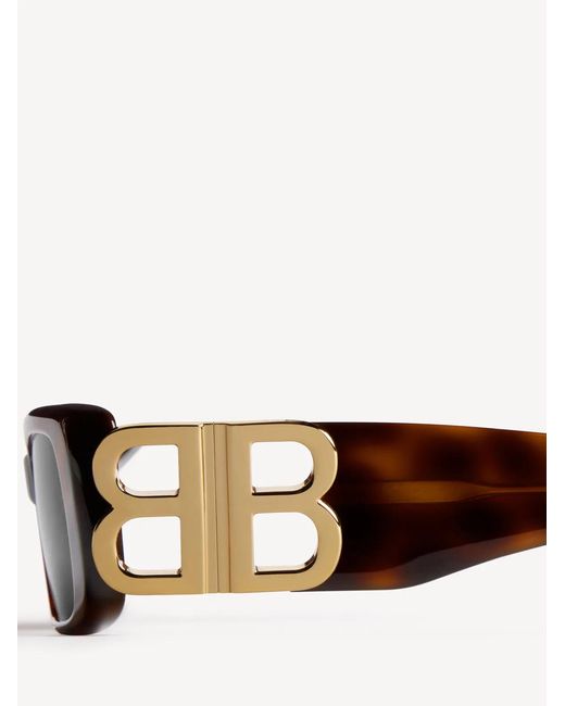 Balenciaga Brown Dynasty Rectangle