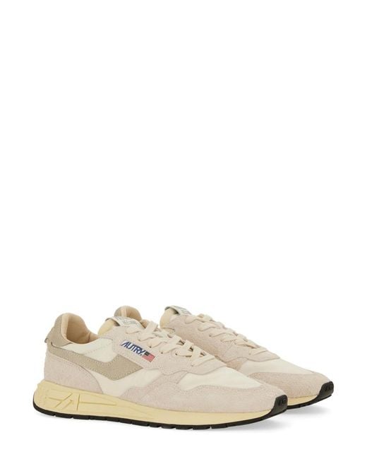 Autry White Sneaker Reelwind Low