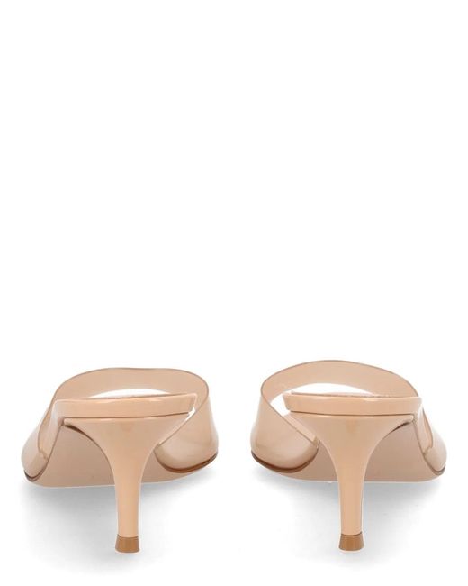 Gianvito Rossi Natural Sandalo "Elle"