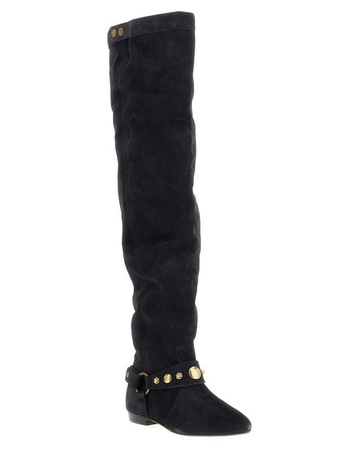 Isabel Marant Black 'Selize' Boots