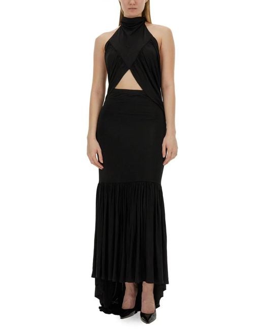Nina Ricci Black Jersey Skirt