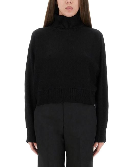 MICHAEL Michael Kors Black Merino Wool Sweater