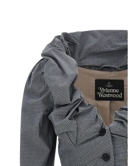 Vivienne Westwood Gray Cotton Blazer