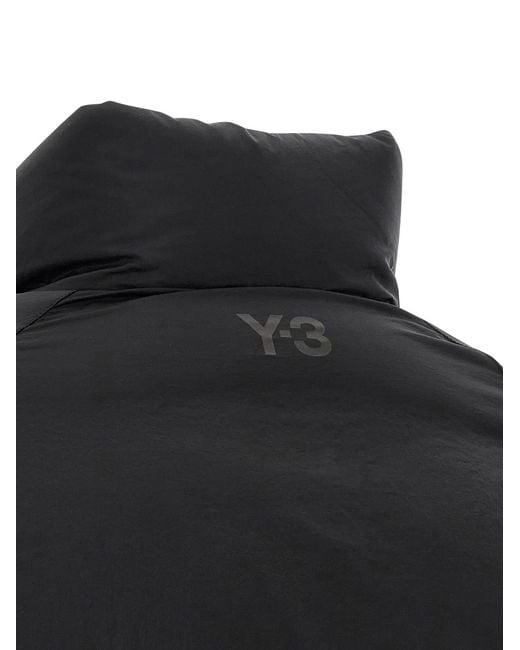 Y-3 Black Puffer' Down Jacket for men