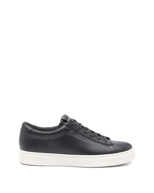 Emporio Armani White Leather Sneakers for men