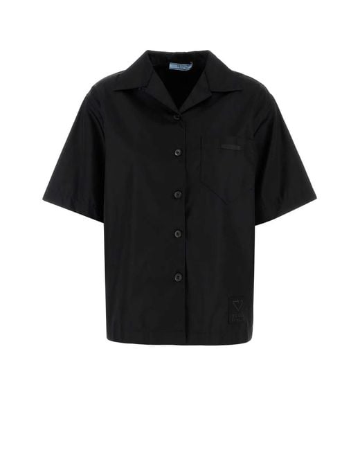 Prada Black Camicia