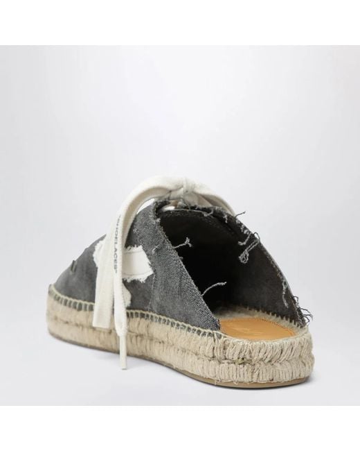 Off-White c/o Virgil Abloh Gray Arrow Espadrilles for men