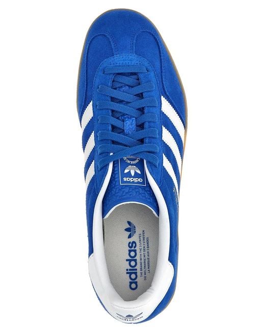 Adidas Originals Blue 'Gazelle Indoor' Sneakers for men