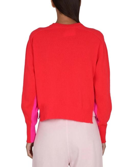 Philosophy Di Lorenzo Serafini Pink Jersey With Logo Embroidery