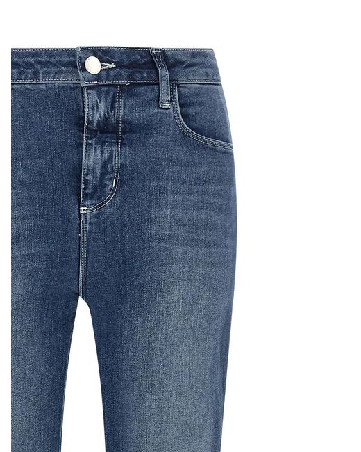 L'Agence Blue Flared Jeans