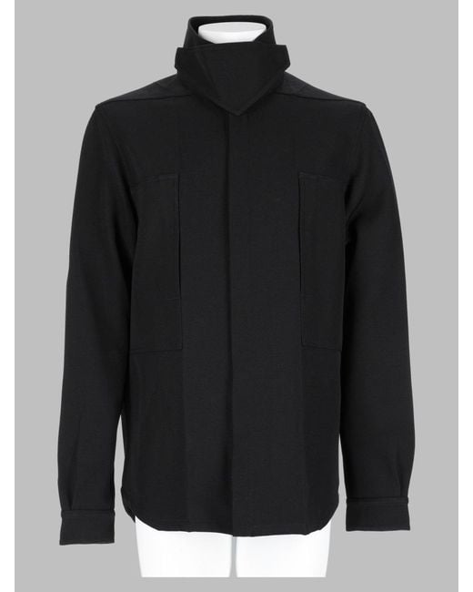 Rick Owens Black Sport Jacket for men