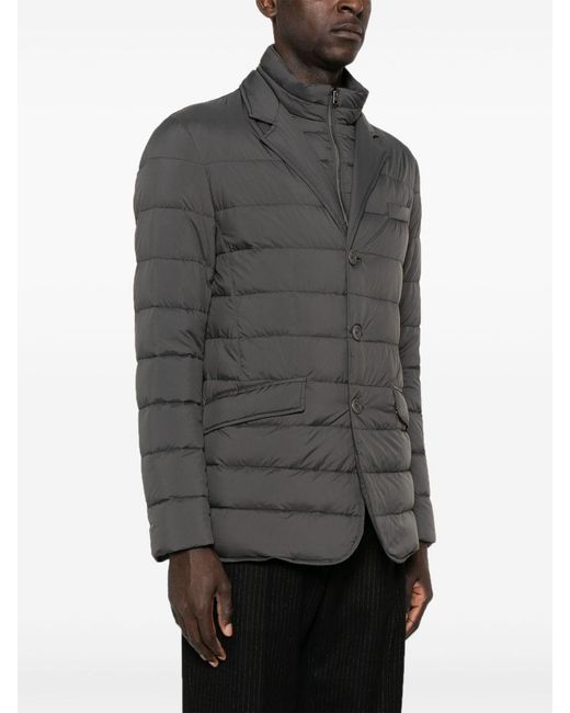 Herno Gray La Giacca Down Jacket for men