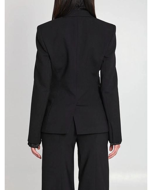 Gucci Black Technical Stretch Wool Jacket