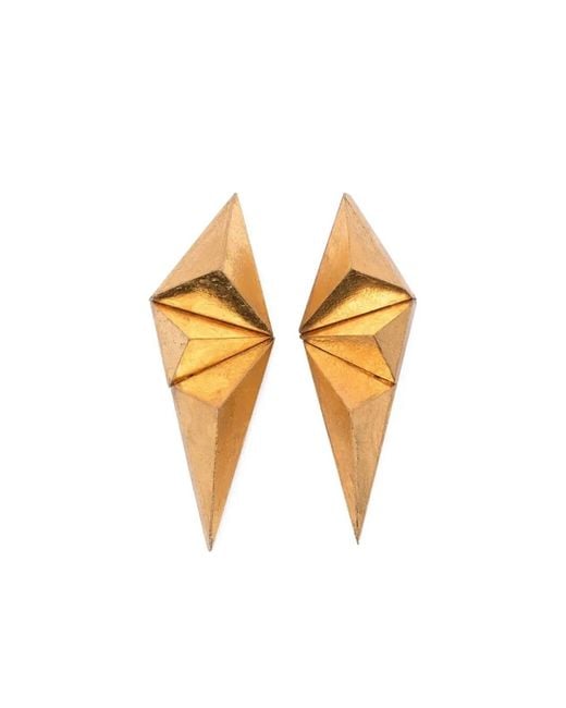 Monies Metallic "Giona" Earrings
