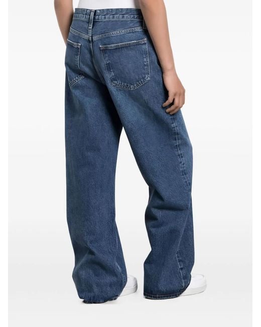 Agolde Blue Cotton Jeans